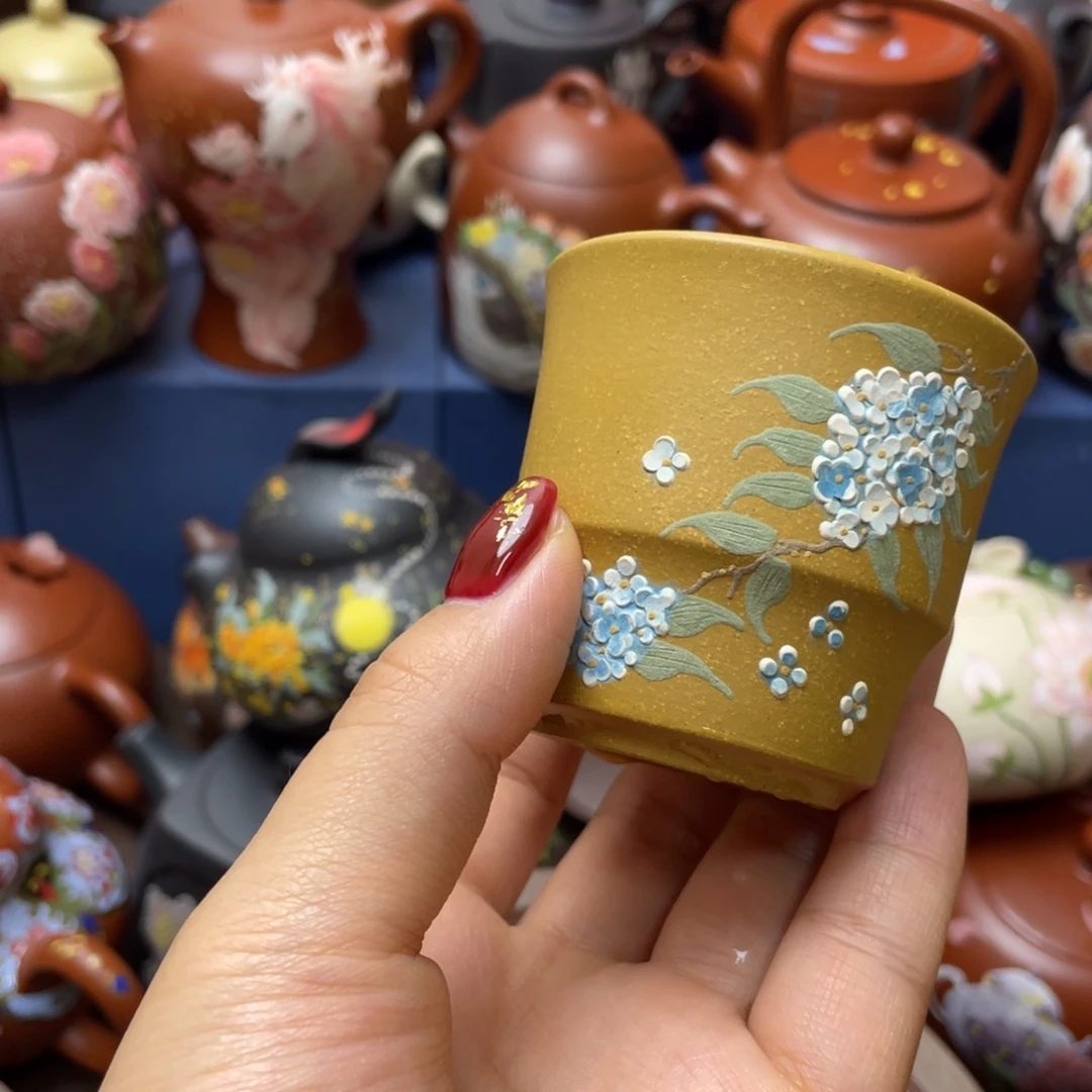 茶杯紫砂紫砂主人杯80cc