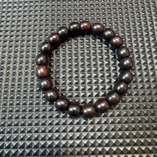 非金属木质手链 紫油梨 老型珠手串