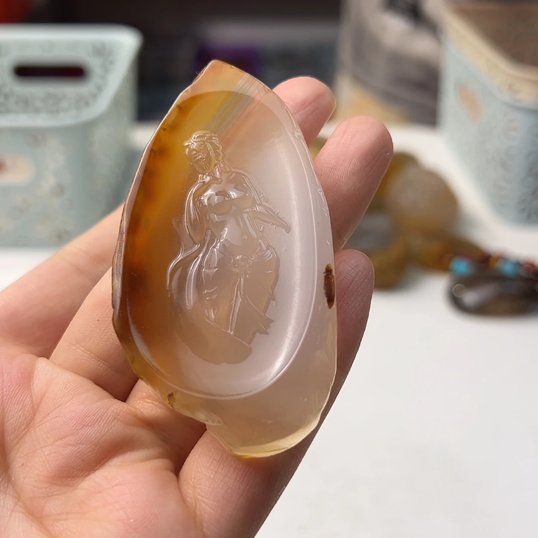 未镶嵌颈饰玛瑙/玉髓