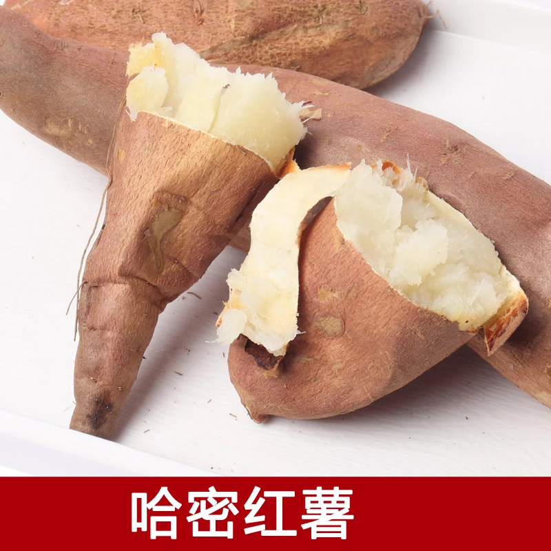 白心哈密红薯健康粗粮更甜口感冰糖好吃的地瓜