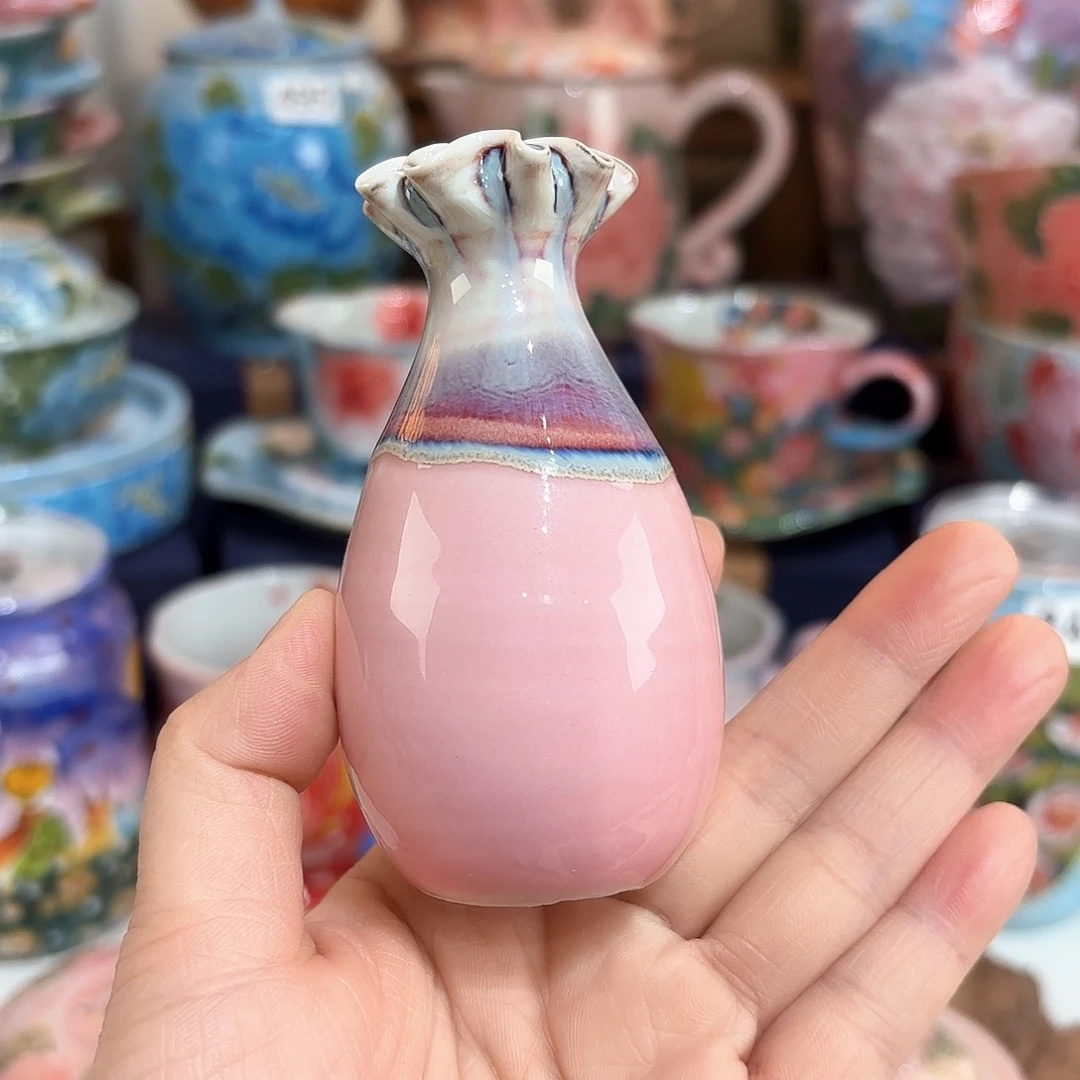 景德镇手绘高温釉下彩陶瓷茶具