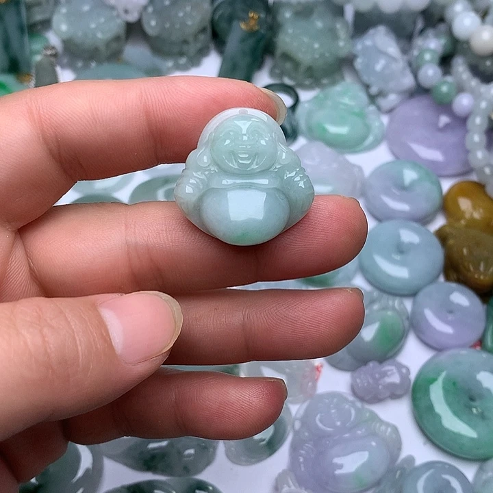翡翠未镶嵌颈饰天然翡翠
