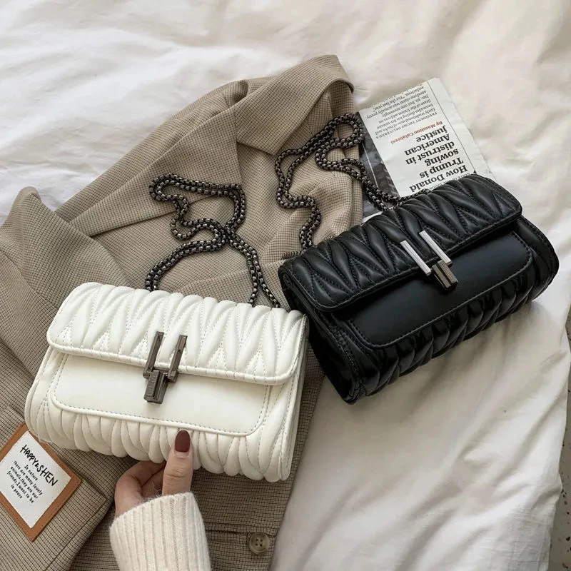 3021-小香风菱高级感设计包包潮流行时尚百搭