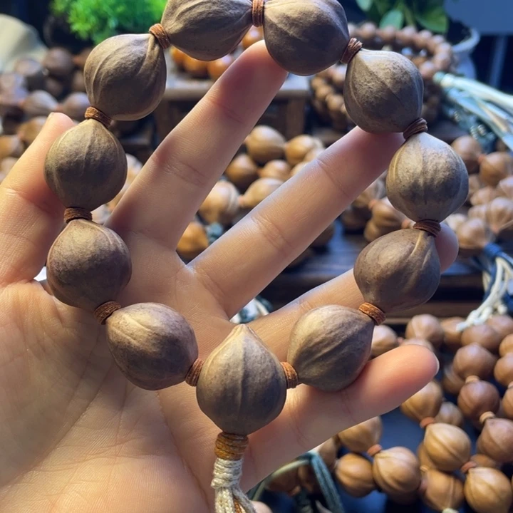 橄榄核手串/手链紫核21*25