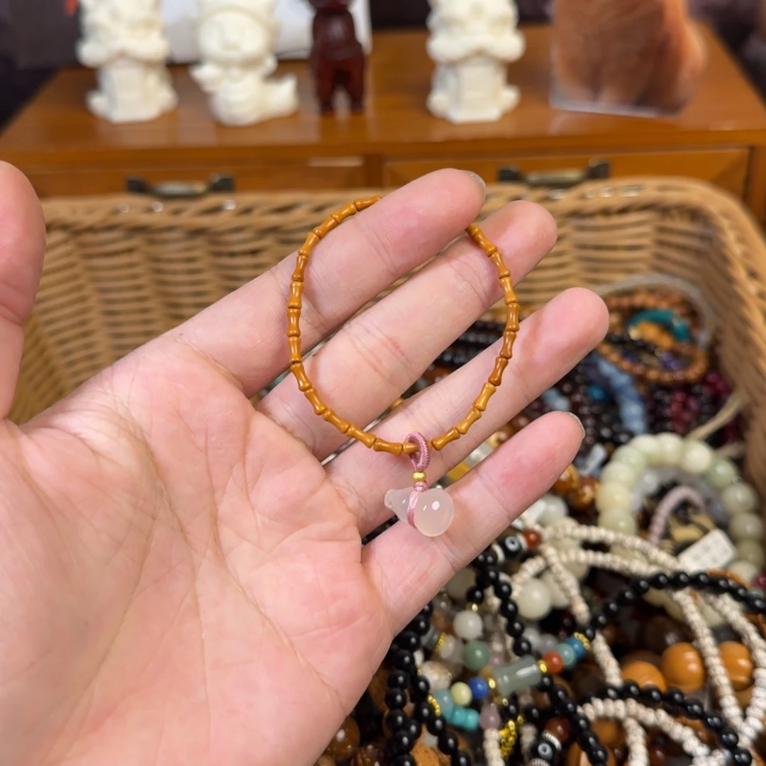 玛瑙/玉髓手链合金蟹***糊