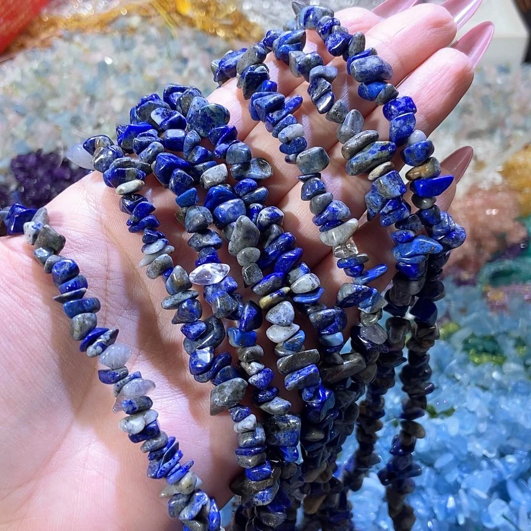 水晶珠宝半成品未镶嵌青金