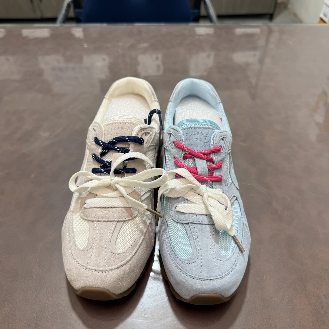 【欧洲站轻奢尾单】72130高品质透网软底软面舒适百搭德训鞋阿甘鞋