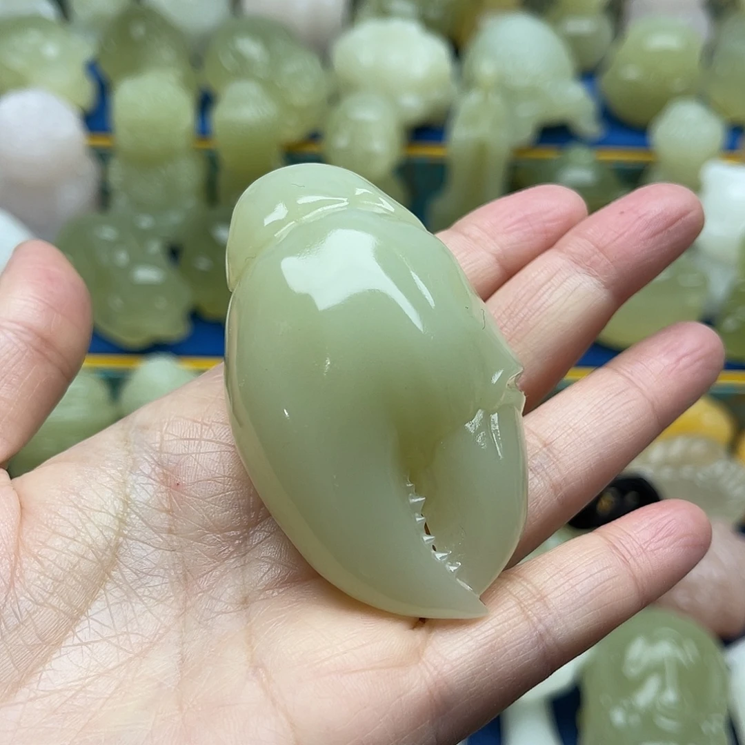 玉天然桌面小摆件