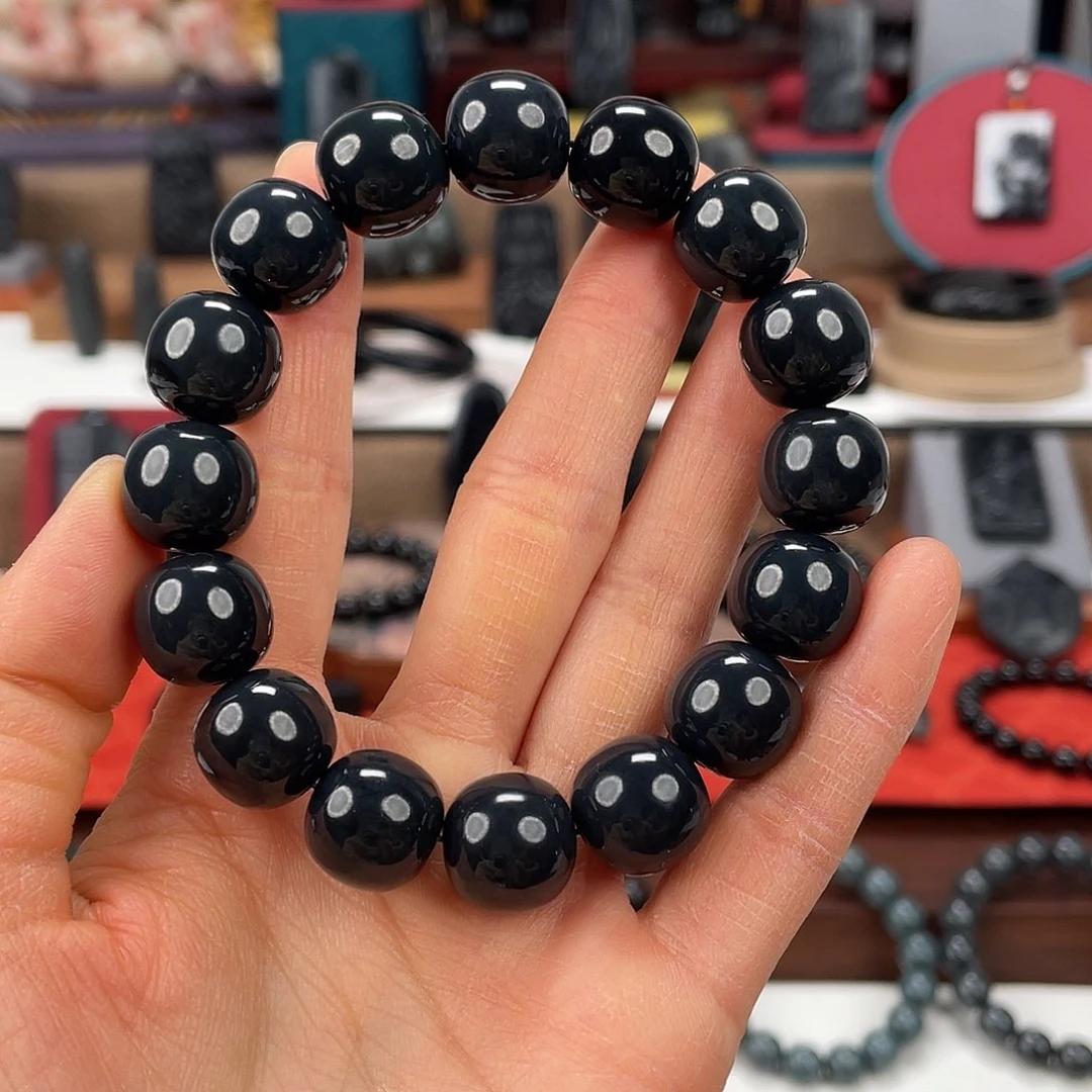 和田玉未镶嵌手串卡14精工入门级