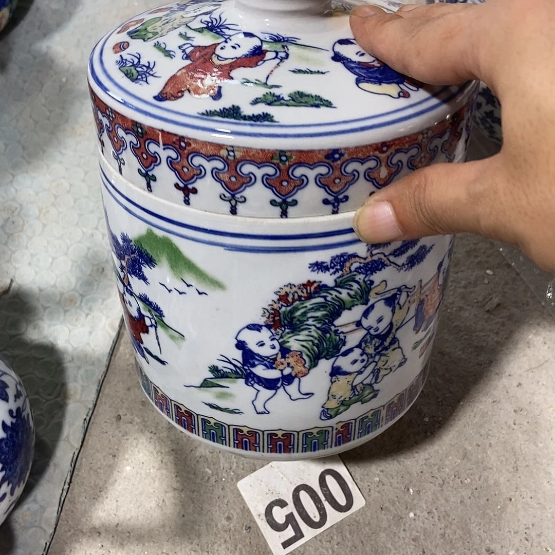阿***嫂瓷片景德镇陶瓷罐