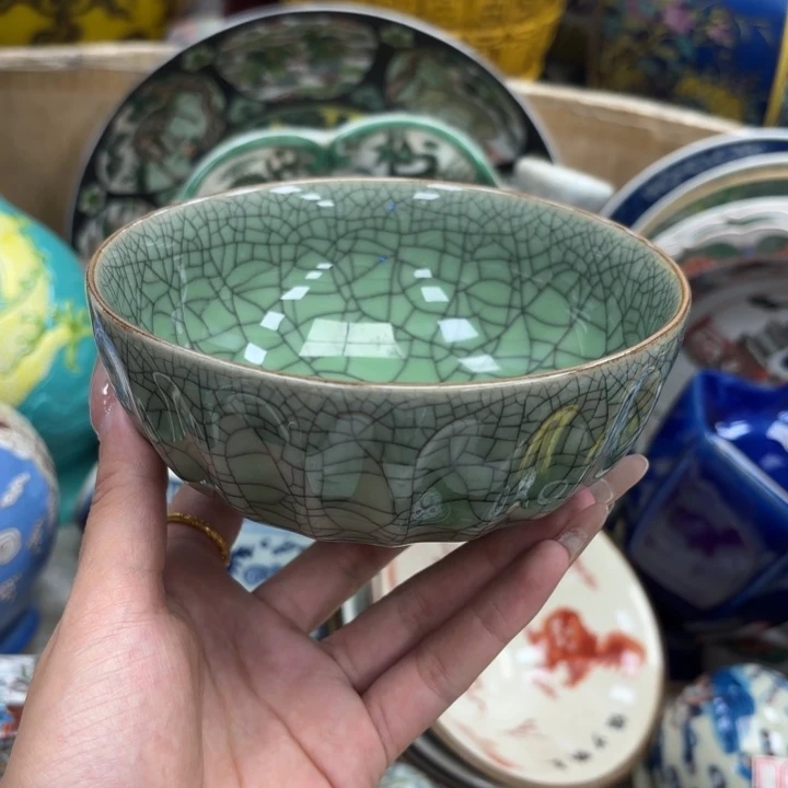 瓷片瓷器摆件 瓷器摆件