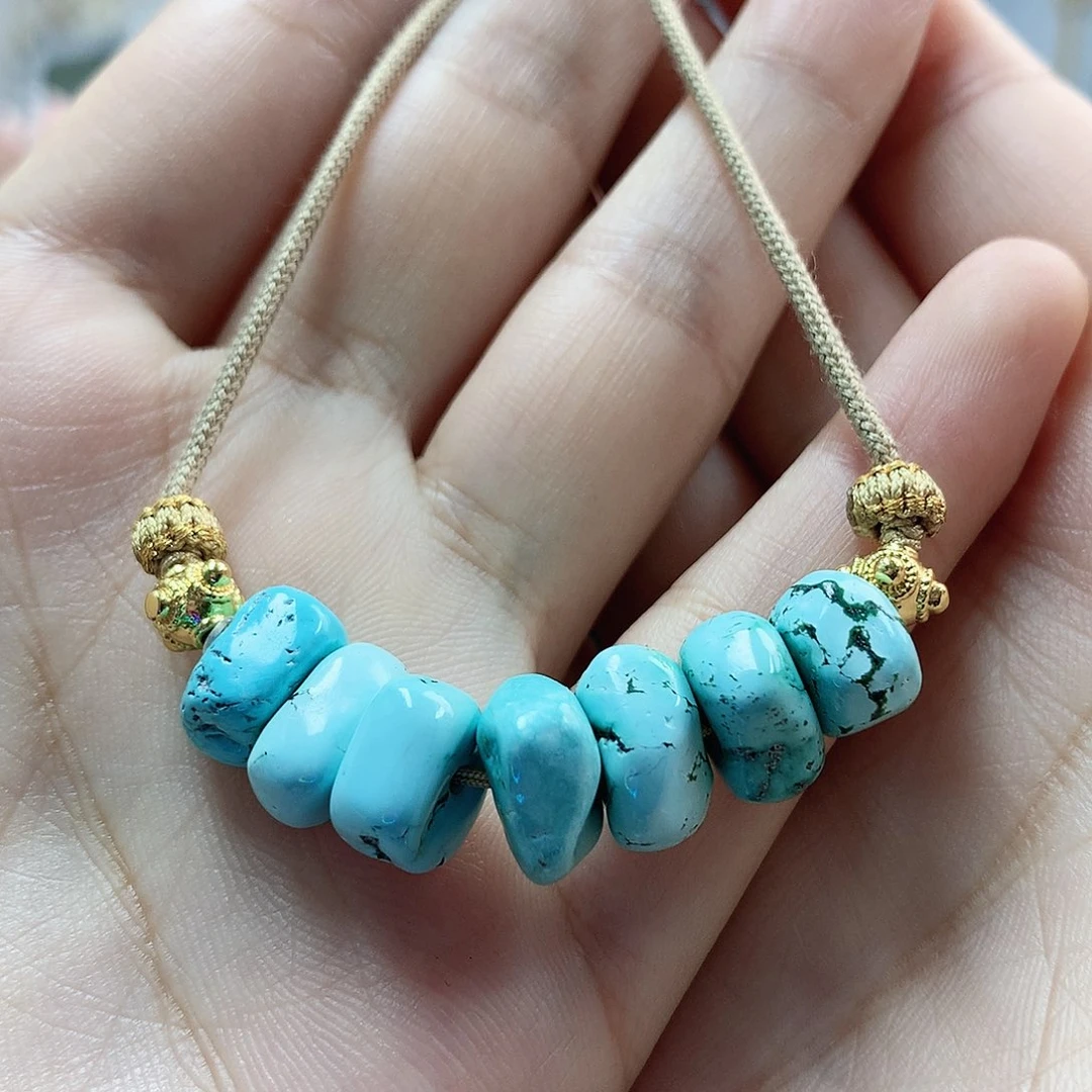 未镶嵌绿松石珠宝奇石