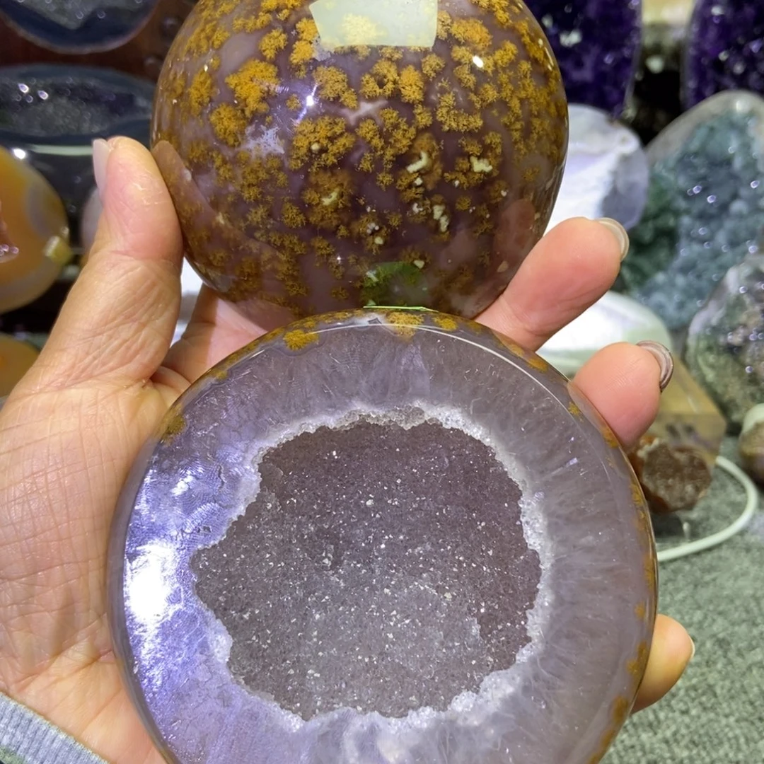 未镶嵌紫晶摆件水晶