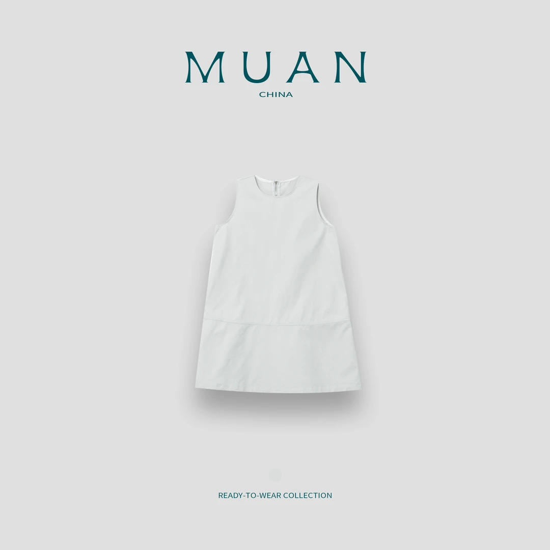 毛毛：《布兰妮背心裙》定制背心裙宽松连衣裙女JD-8213