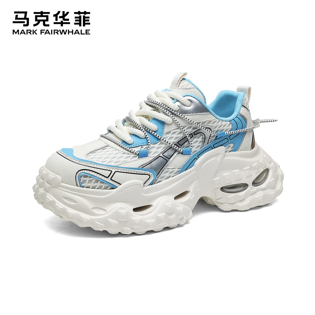 马克华菲老爹鞋男增高潮鞋高级感鞋子男款百搭男鞋春季休闲轮胎鞋