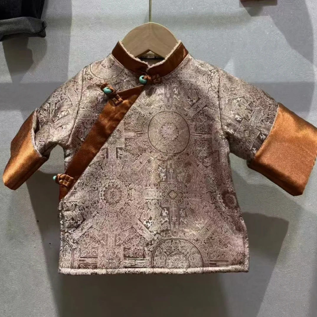 藏式秋季新款婴幼儿儿童藏式外套 秋冬