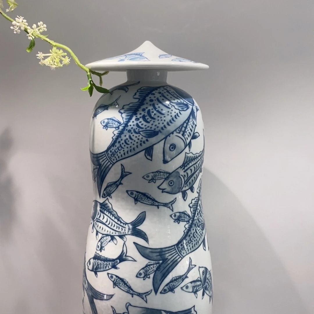 景德镇陶瓷花瓶摆件