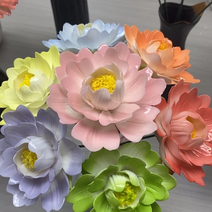 陶瓷陶瓷材料加工7朵