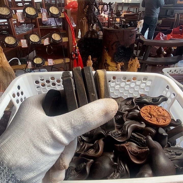 木质类无事牌黑檀福利品