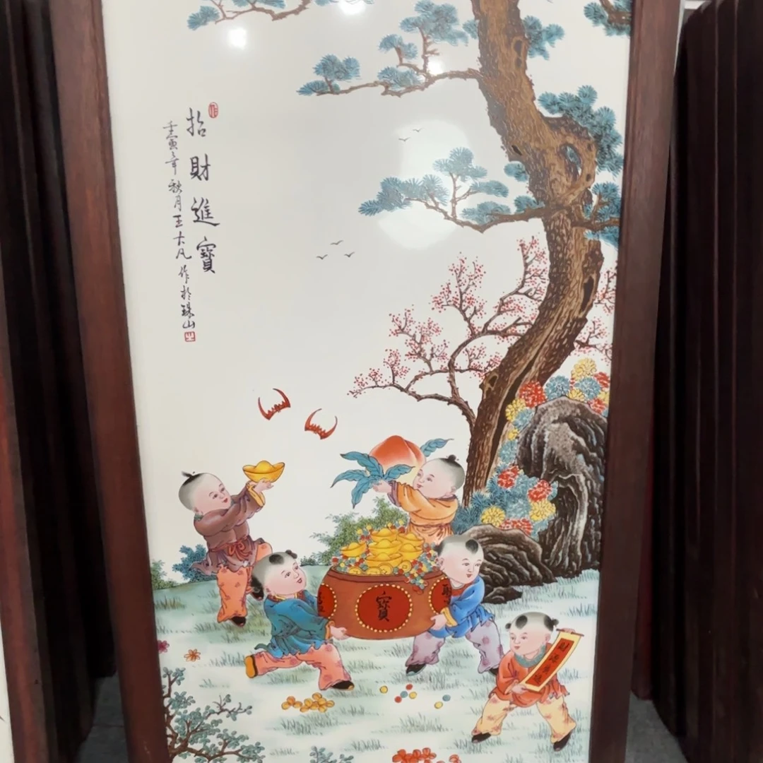 @***@瓷版画景德镇陶瓷瓷板画