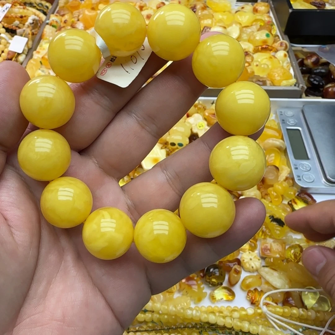琥珀未镶嵌裸石27克20mm