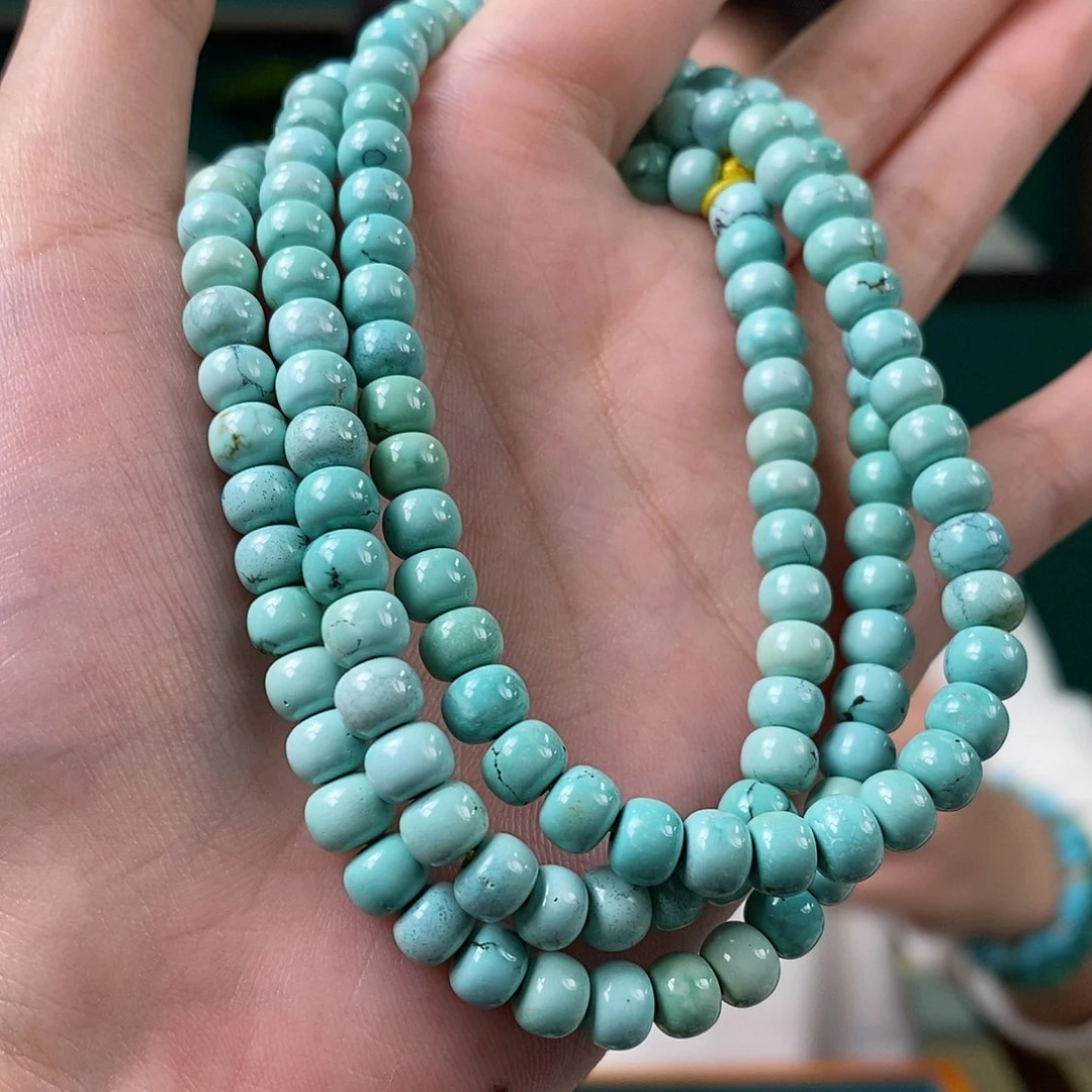 绿松石未镶嵌挂件