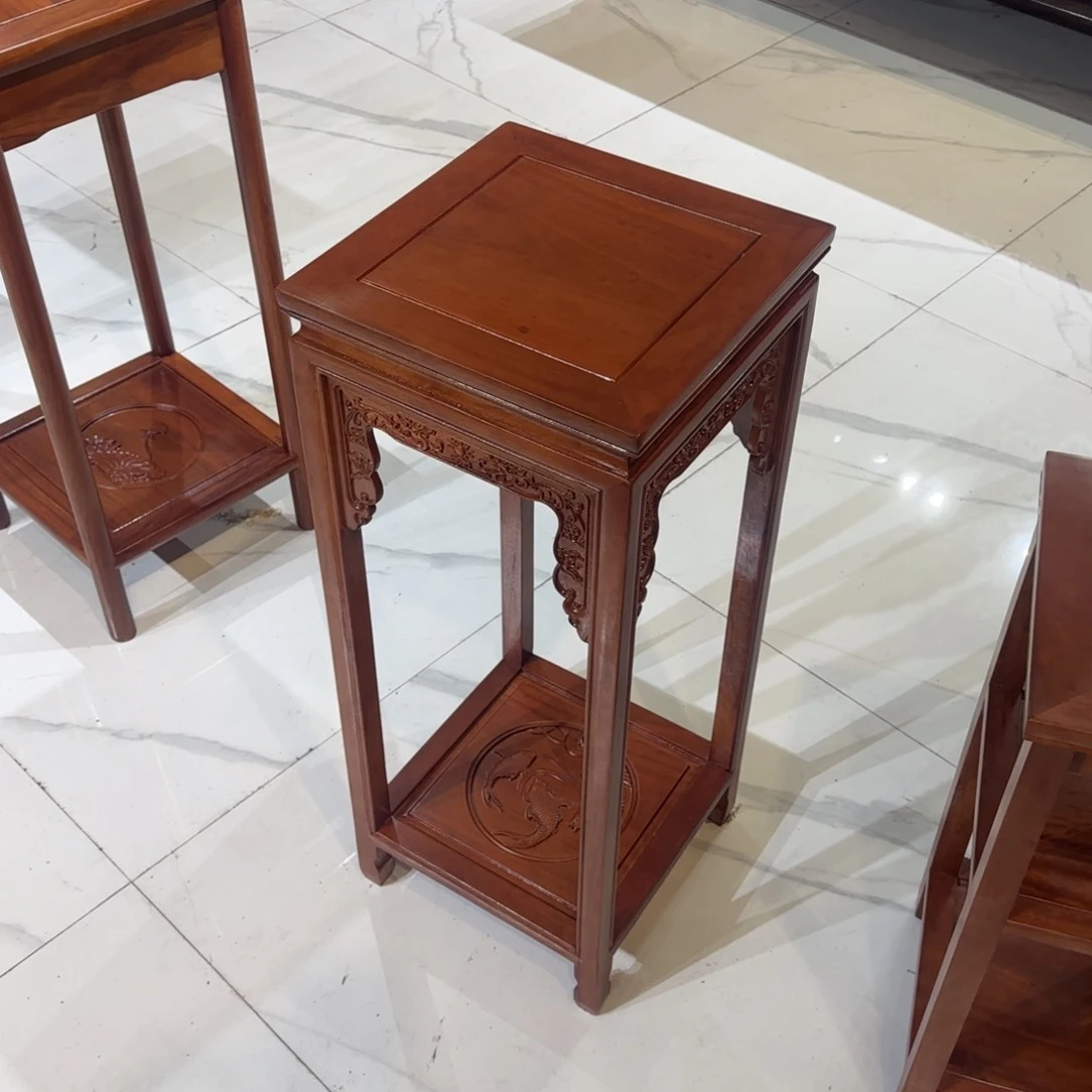 花梨木类成套家具越南花梨32✖️32高80花架