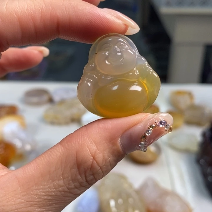 玛瑙/玉髓吊坠(不含链)未镶嵌