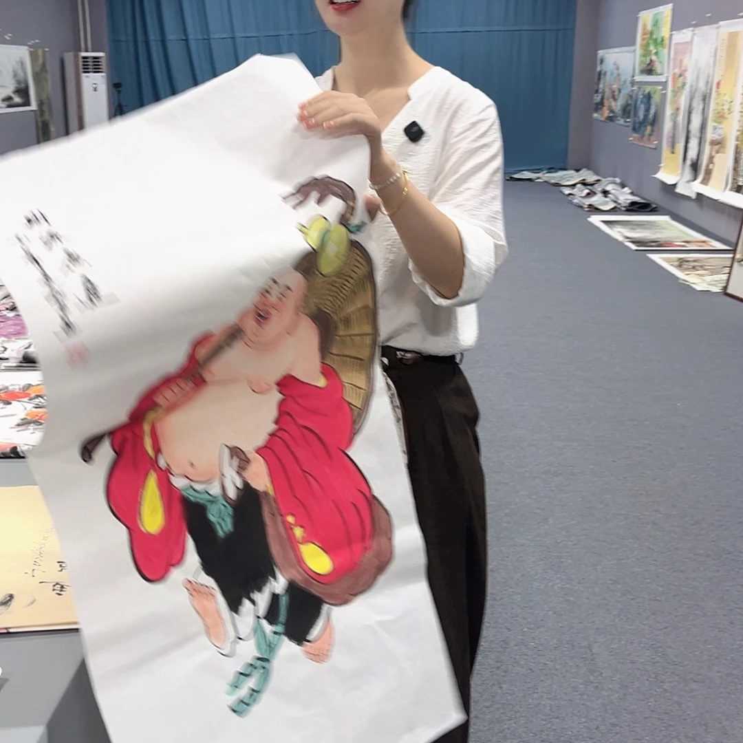 国画国画老师手绘作品