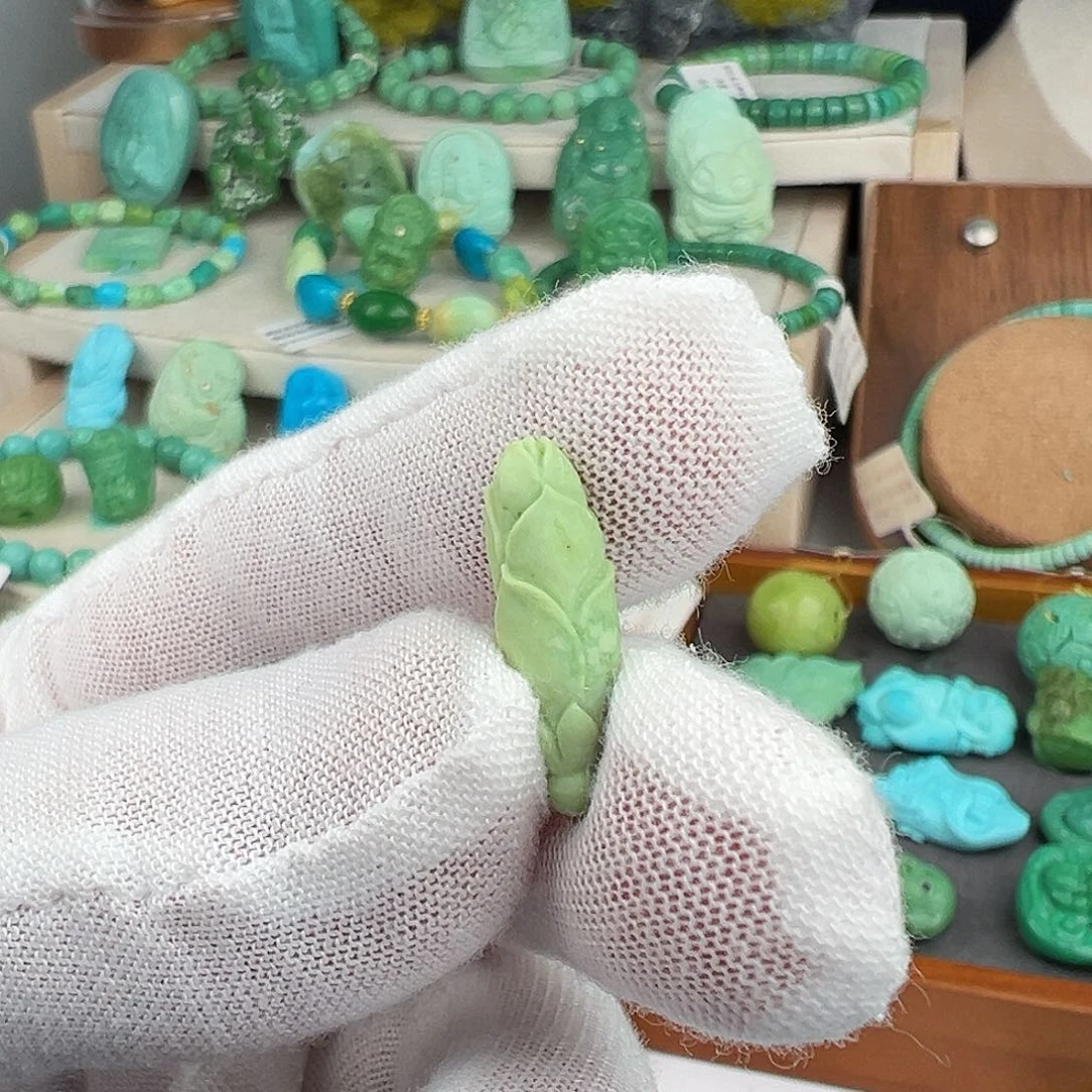 绿松石未镶嵌主播夏