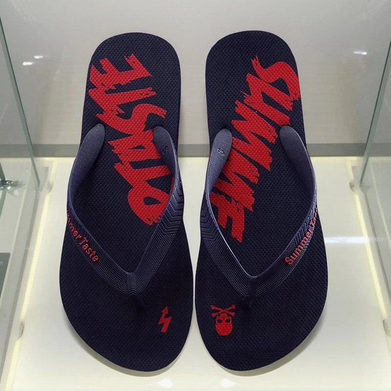 高级拖鞋百搭出游舒适人字拖男日常洗澡潮流夹脚个性软底男士夹趾