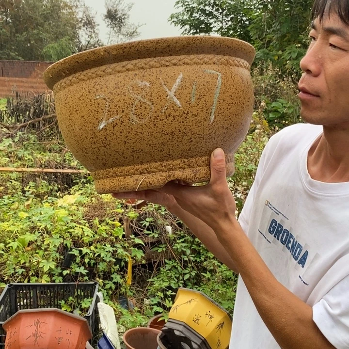 紫砂花盆紫砂茶具套装家用电脑