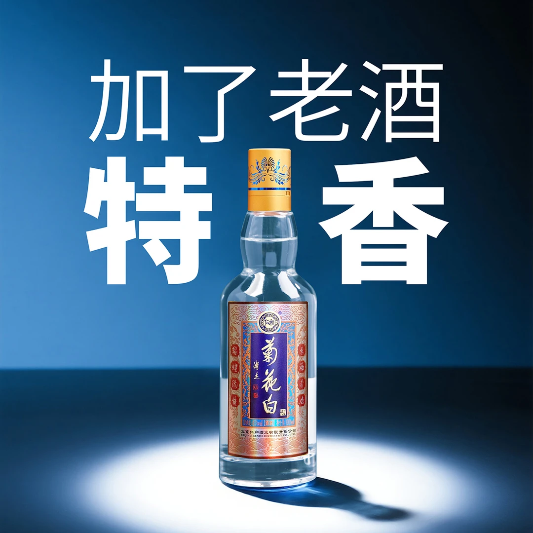 菊花白酒 传承45度100ml 老北京特产白酒重阳节礼品TZ