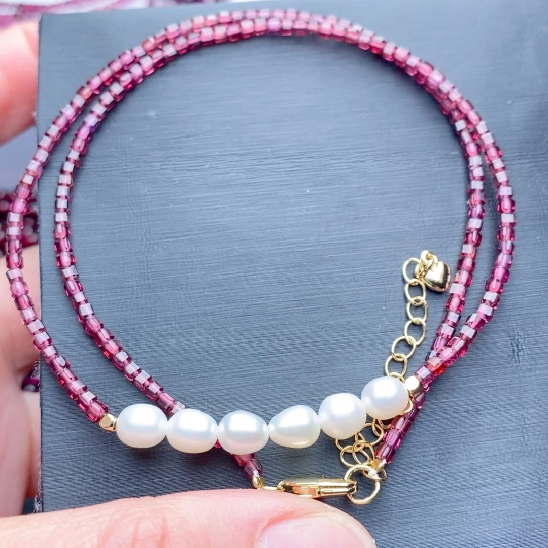 石榴石手链未镶嵌