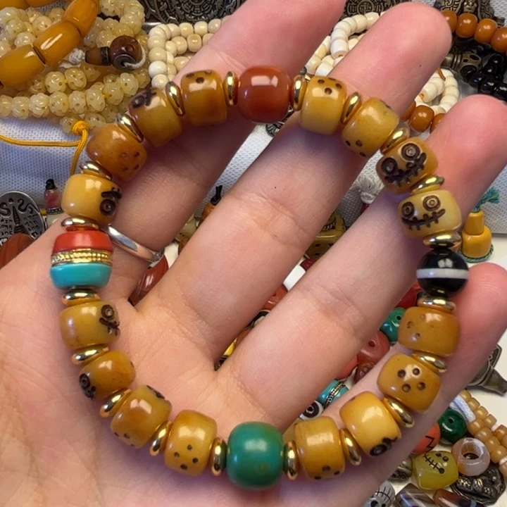 泥塑藏式风格手串