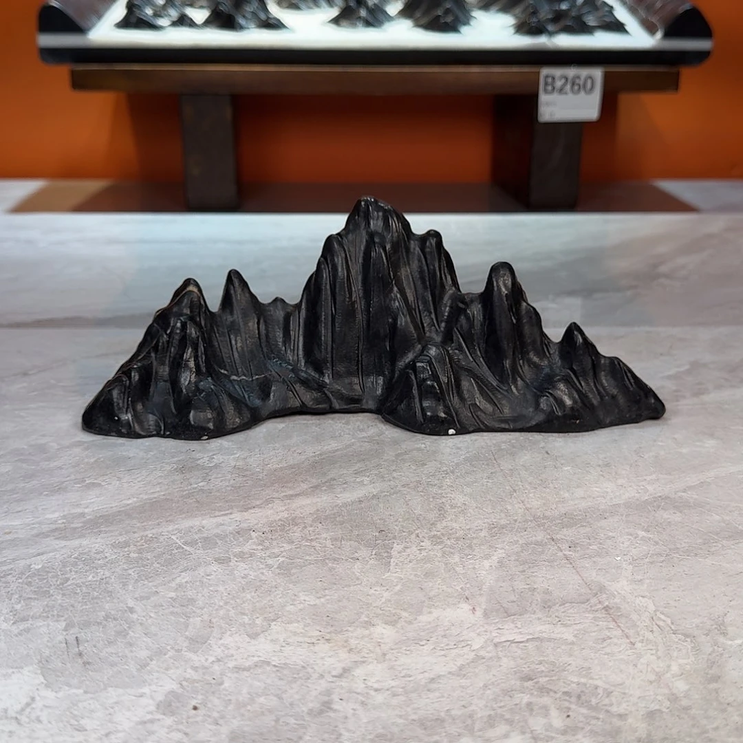 摆件明*灵璧石雕刻奇石摆件