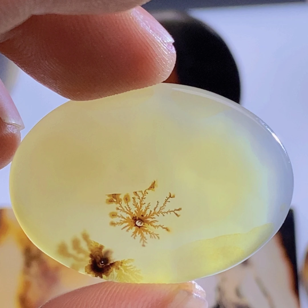 玛瑙/玉髓未镶嵌吊坠(不含链)47