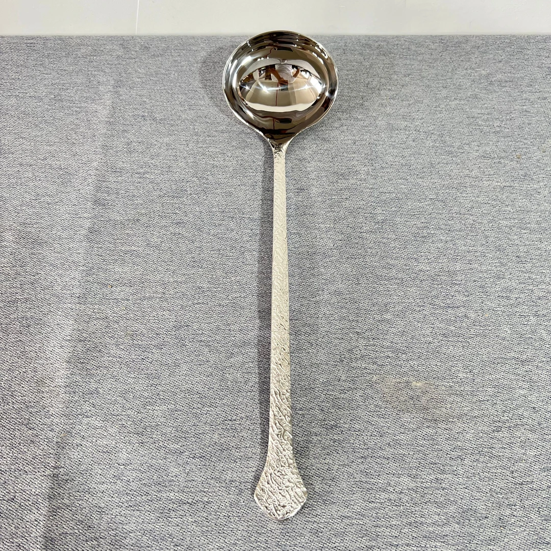 B09 VOKO雪花蛋形汤壳8cm 304不锈钢汤勺