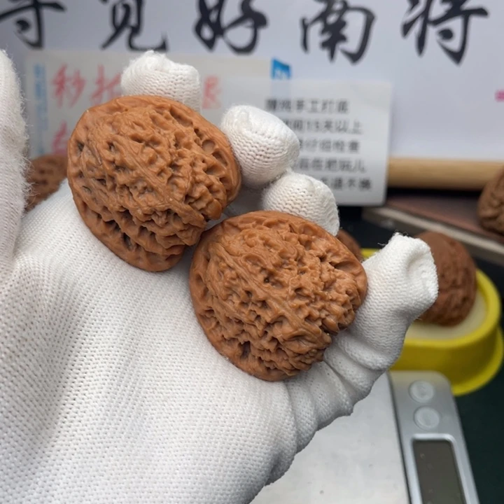 文玩核桃吊坠373738尺三角高炮