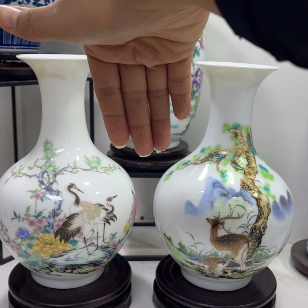 景德镇陶瓷花瓶摆件