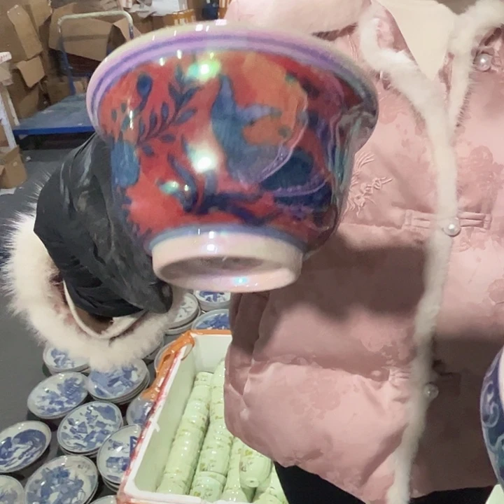 用***1瓷其他景德镇高温瓷贝壳釉鱼