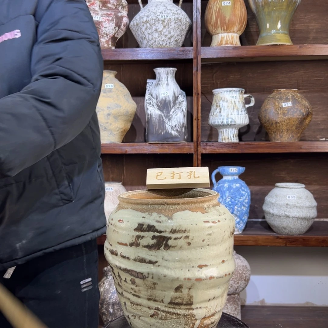 摆件160华庭街上釉的事儿