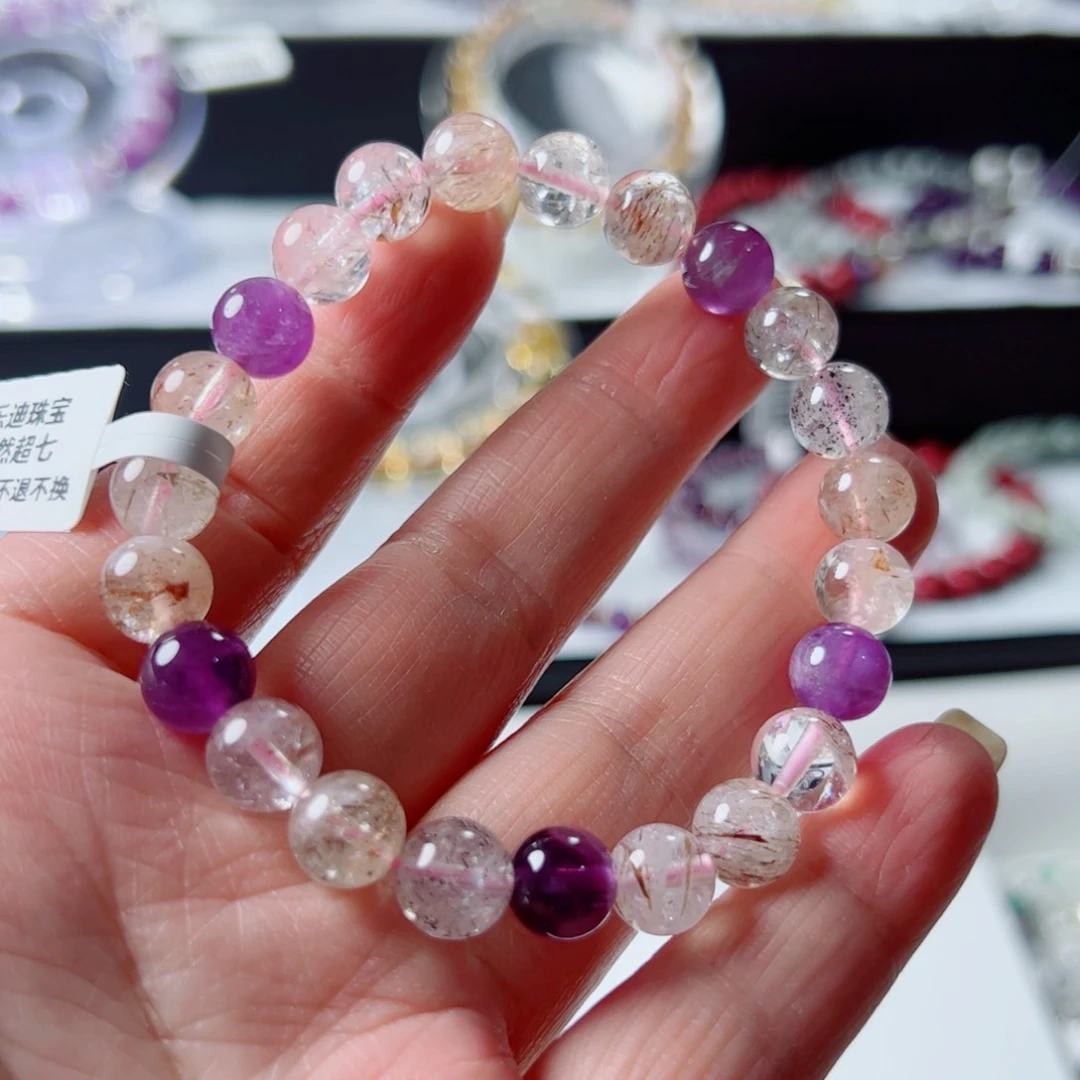 水晶手链未镶嵌超七