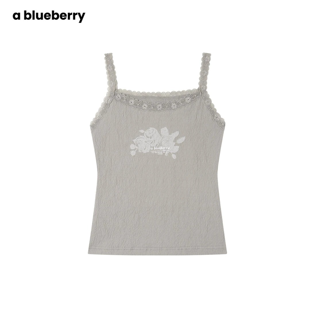 a blueberry玫瑰蕾丝花边套装BY0905467