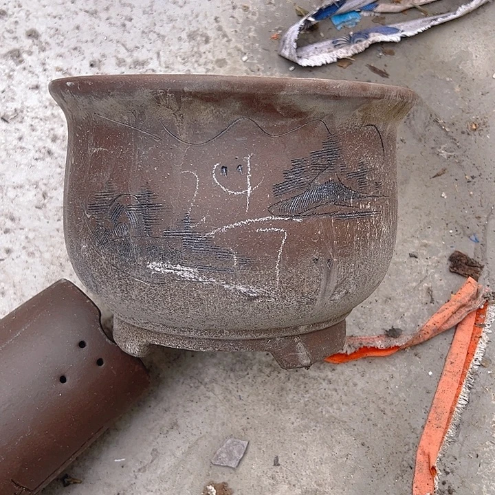 紫砂花盆特价清仓处理