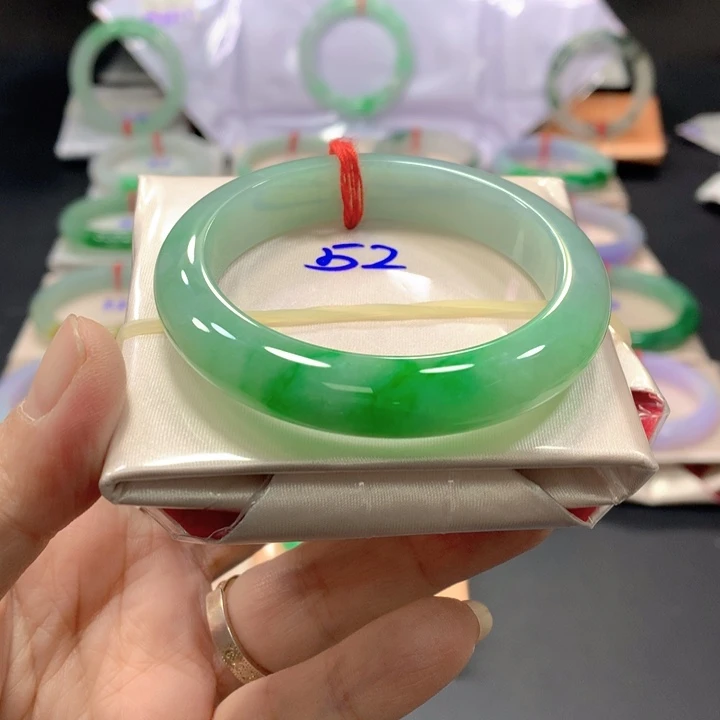 未镶嵌手镯翡翠随*52圈口