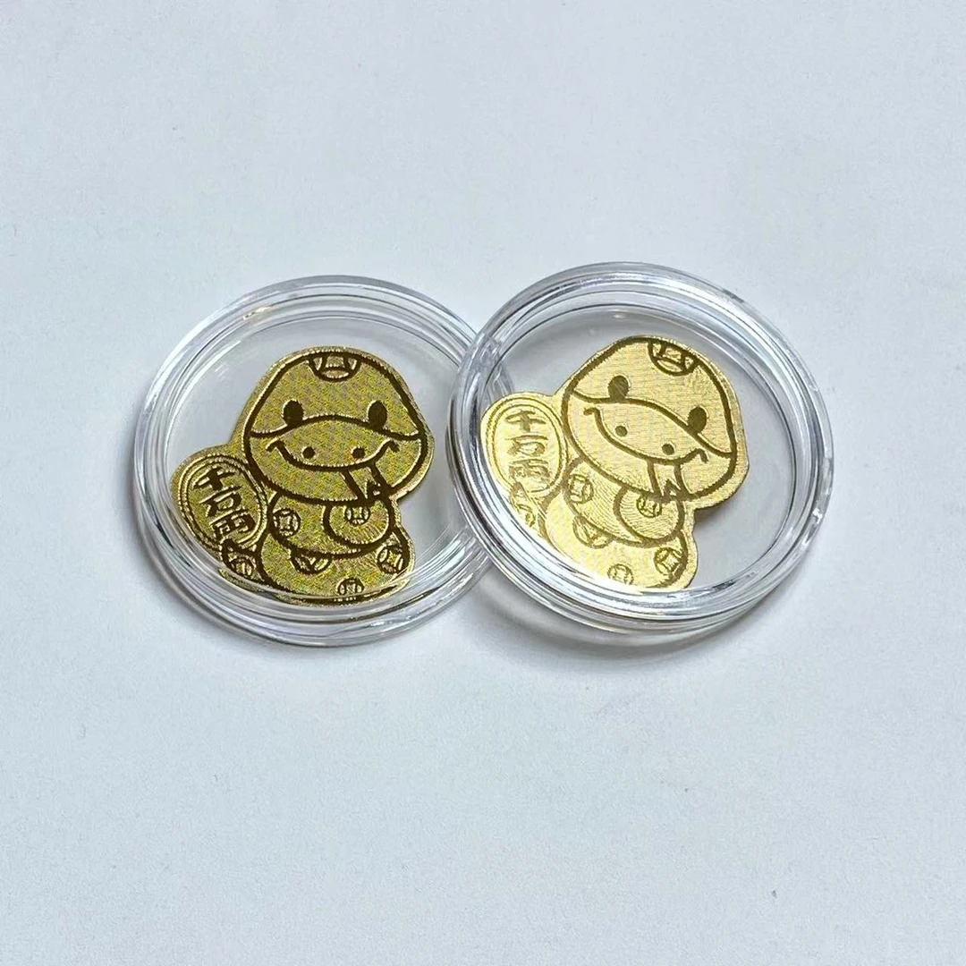 非金属亚克力婚庆饰品 【逍遥】金箔富富发财卡*JS/79/