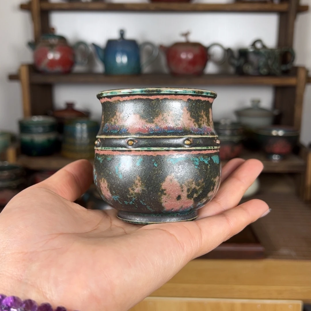 陶摆件李自伟钧瓷 神垕镇原产地