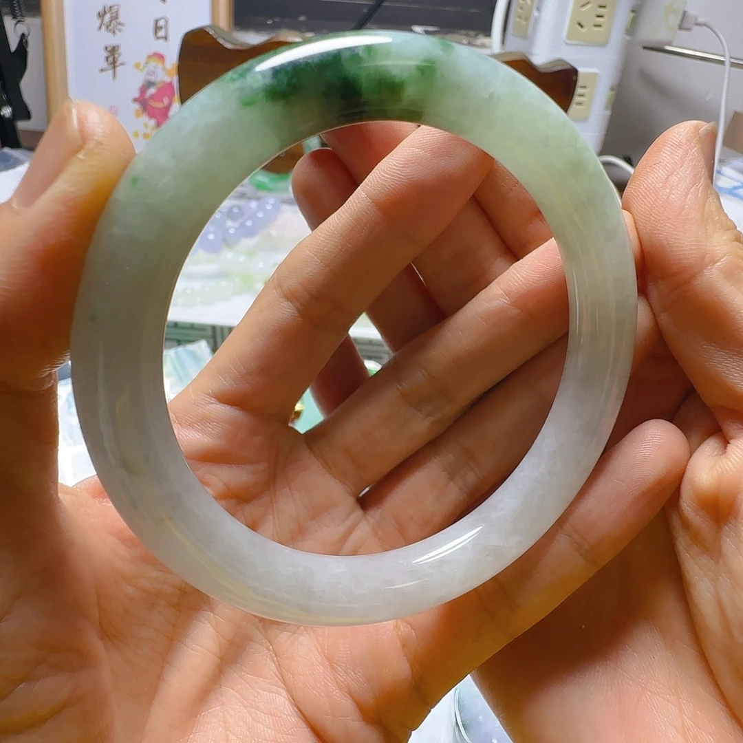 翡翠未镶嵌手镯翡翠1500