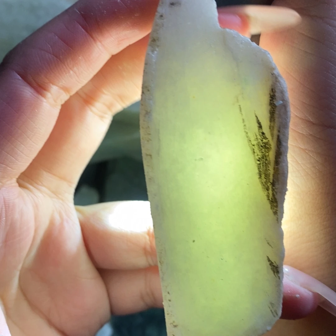 颈饰未镶嵌翡翠天然翡翠